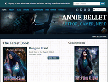Tablet Screenshot of anniebellet.com